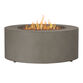 Varadero Round Steel Gas Fire Pit Table image number 0
