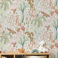 Pink Willow Rainforest Peel And Stick Wallpaper image number 2