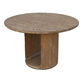 Andreas Round Antique Reclaimed Pine Dining Table image number 2
