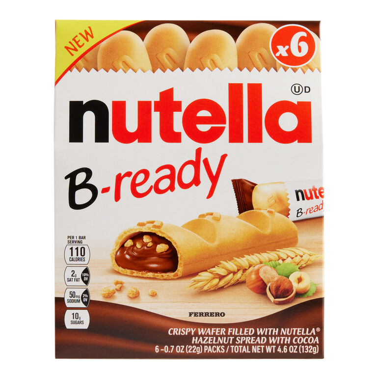 Nutella B-Ready Wafer Cookies 6 Count image number 1