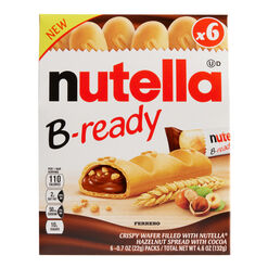 Nutella B-Ready Wafer Cookies 6 Count