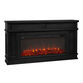 Rime Wood Electric Fireplace Media Stand image number 0