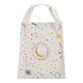 Multicolor Celestial Embroidered Canvas Tote Bag image number 0