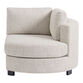 Hayes Cream Modular Sectional Right Facing Cuddle Chair image number 2