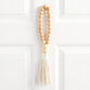 Wood Bead With Tassel Door Hanger Decor image number 0