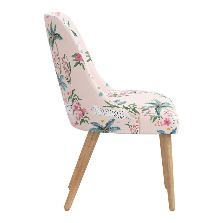 Kian Print Upholstered Dining Chair image number 3