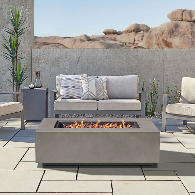 Nassau Steel Gas Fire Pit Table image number 2