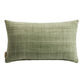 Sage Green Leaf Maze Indoor Outdoor Lumbar Pillow image number 2