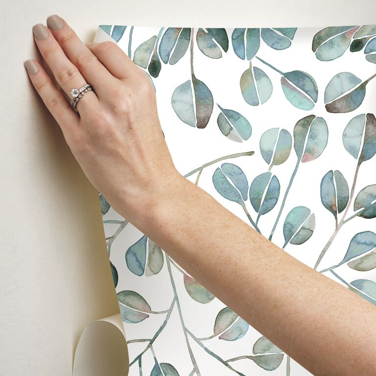 Cat Coquillette Eucalyptus Branch Peel And Stick Wallpaper image number 5
