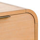 Hudson Caramel Wood Waterfall Nightstand with Drawer image number 5