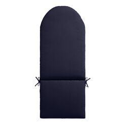 Sunbrella Navy Canvas Adirondack Chair Cushion