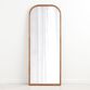 Talia Wood Arched Leaning Full Length Mirror