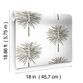 Cat Coquillette Palm Tree Frond Peel And Stick Wallpaper image number 5