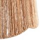 Natural Jute Rope Scalloped Table Lamp Shade image number 2