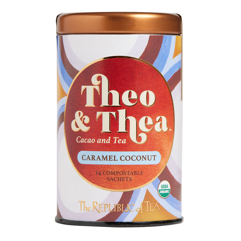 The Republic Of Tea Theo & Thea Caramel Coconut Cacao Tea image number 1