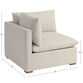 Weston Sand Pillow Top Modular Sectional Corner End Chair image number 6