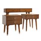 Noah Light Walnut Wood Table Collection image number 0