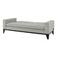 Merton Gray Tufted Convertible Sleeper Sofa with USB Ports image number 6