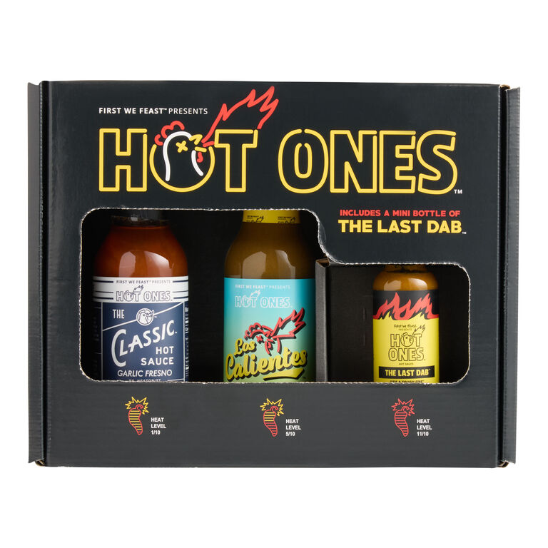 Heatonist Hot Ones Mini Dab Challenge Gift Set 3 Pack image number 1