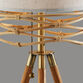 Caroga Rattan and Wood Tripod Table Lamp image number 2