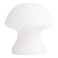 Kikkerland White Porcelain Mushroom LED Light image number 0