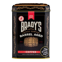 Brady's Barrel Aged Irish Whiskey Ground Coffee Tin