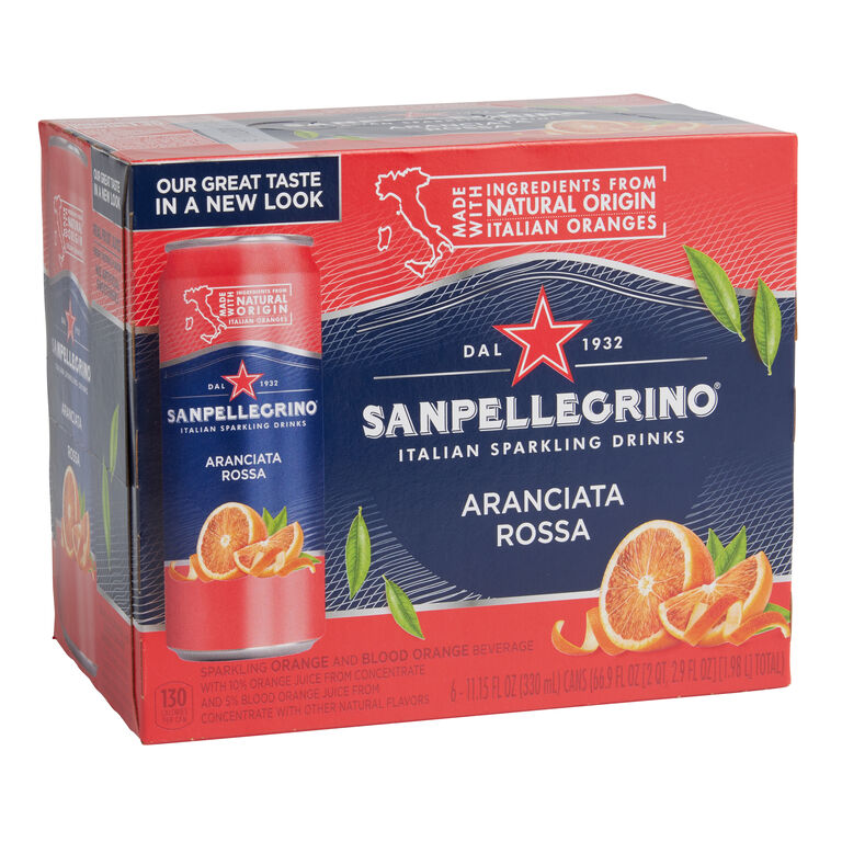 Sanpellegrino Aranciata Rossa Sparkling Drink 6 Pack image number 1