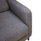 Clinton Charcoal Gray Upholstered Recliner image number 4