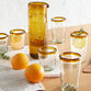 Carmelo Amber Recycled Glassware Collection image number 0