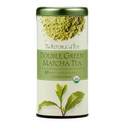 The Republic Of Tea Double Green Matcha Tea 50 Count
