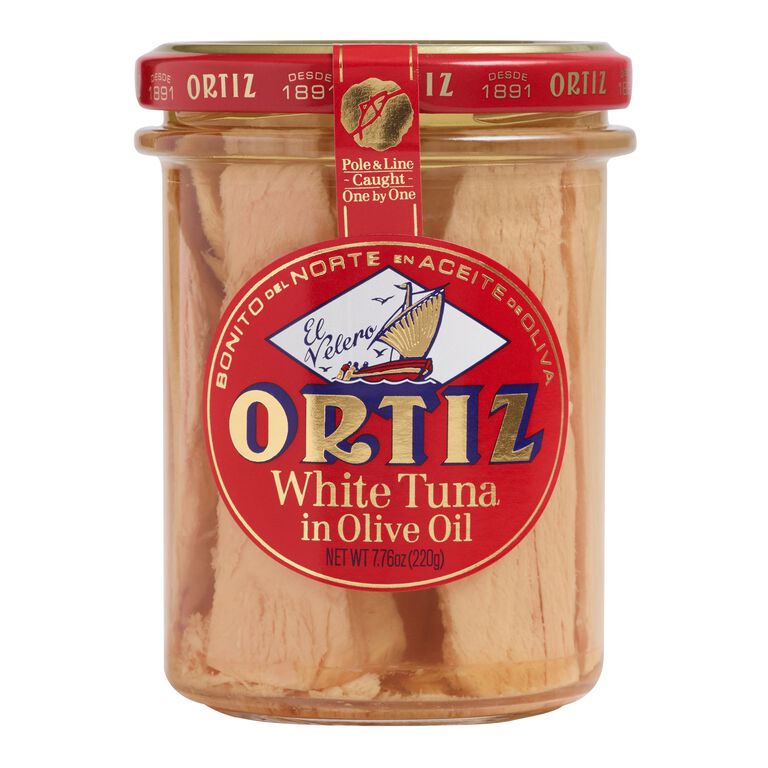Ortiz White Tuna in Olive Oil Jar image number 1