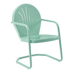 Durresi Metal Mid Century Outdoor Chair