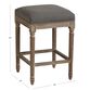 Paige Backless Upholstered Counter Stool image number 3