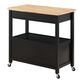 Wood Granby Rolling Kitchen Cart image number 3