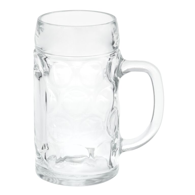 Dimpled Isar Beer Mug Set of 4 image number 1