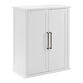 Orsman White Wood Farmhouse Stackable Storage Cabinet image number 0
