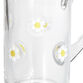 Daisy Inlay Glass Pitcher image number 2