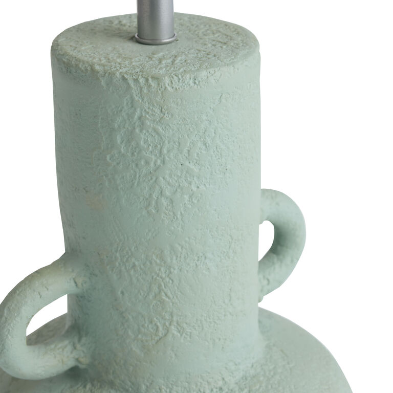 Kelly Sage Green Terracotta Vase Table Lamp Base image number 6