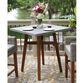 Aria Wood And Stone Counter Height Outdoor Dining Table image number 2