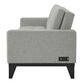 Merton Gray Tufted Convertible Sleeper Sofa with USB Ports image number 5