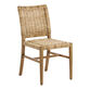 Amolea Wood and Rattan Dining Chair Set of 2 image number 0