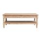 Everett Weathered Natural Wood Coffee Table image number 4
