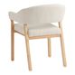Dyanna Porcelain Upholstered Dining Chair Set of 2 image number 3
