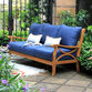 Mendocino Teak Wood 5 Piece Outdoor Furniture Set image number 5
