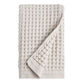 Light Gray Waffle Weave Cotton Hand Towel image number 0