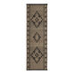 Dune Black and Natural Diamond Reversible Indoor Outdoor Rug image number 3