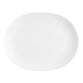 Coupe White Porcelain Serving Platter image number 0