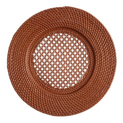 Honey Rattan Charger Plate