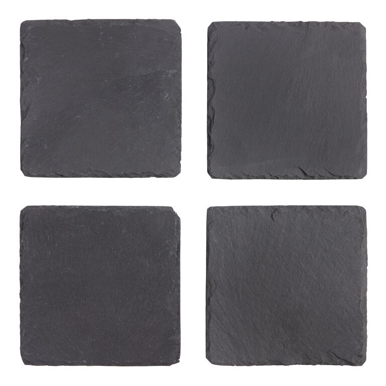 Square Slate Coasters 4 Pack image number 1