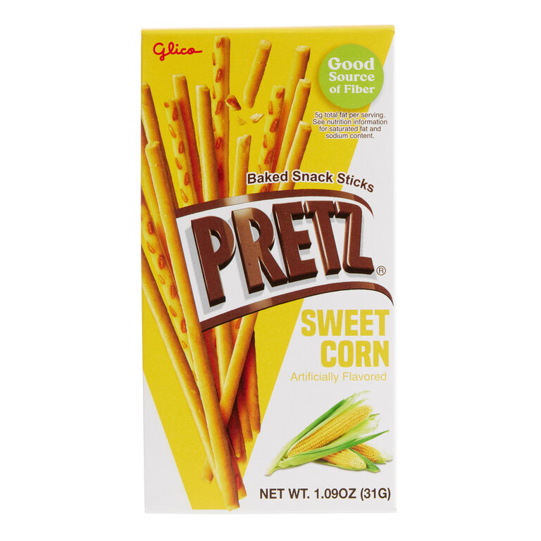 Glico Pretz Sweet Corn Snack Sticks image number 1